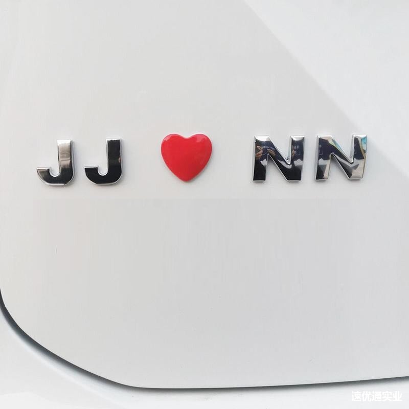 48% OFF Car Emblem Letters Sticker