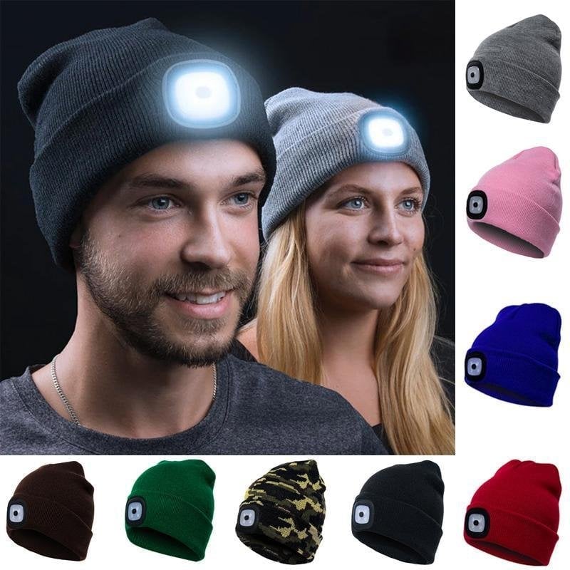 CHRISTMAS SALE NOW-LED Beanie Light-BUY MORE SAVE MORE