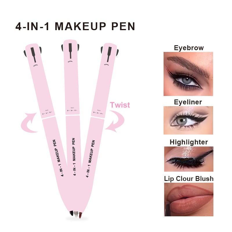 Hot Sale 49% OFF 4 in 1 makeup pen