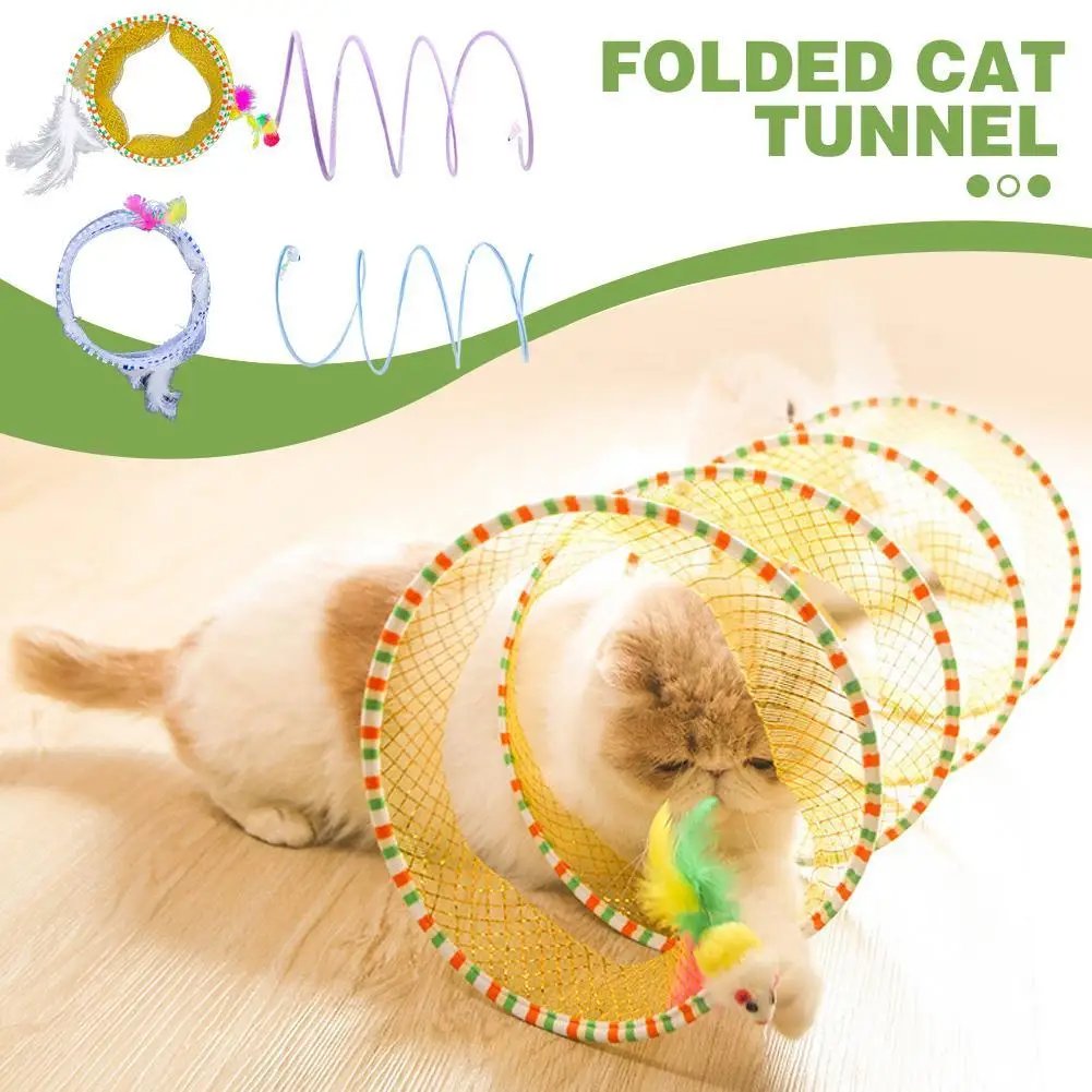 Cat Funny Stick Tunnel Toy