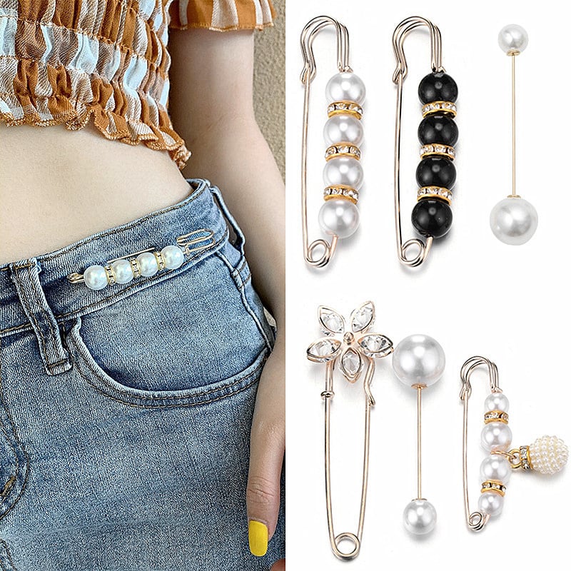 18PCS ONLY $19.98 Fixed Pearl Waist Pin