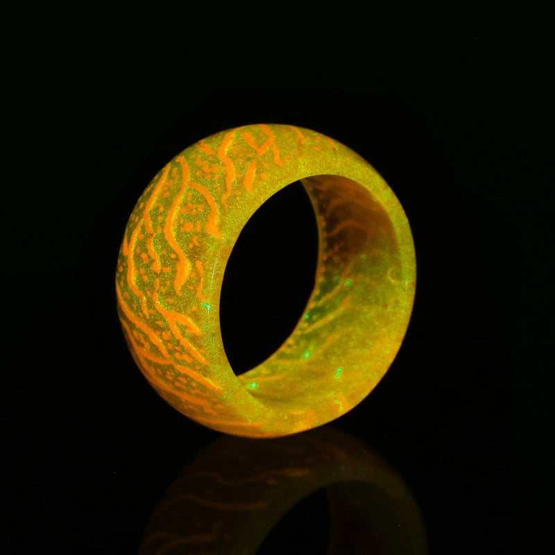 SUMMER SALE!48% OFF - Luminous Glowing Resin Ring