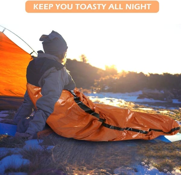 Last Day ClearanceEmergency Waterproof keep warm Sleeping Bag