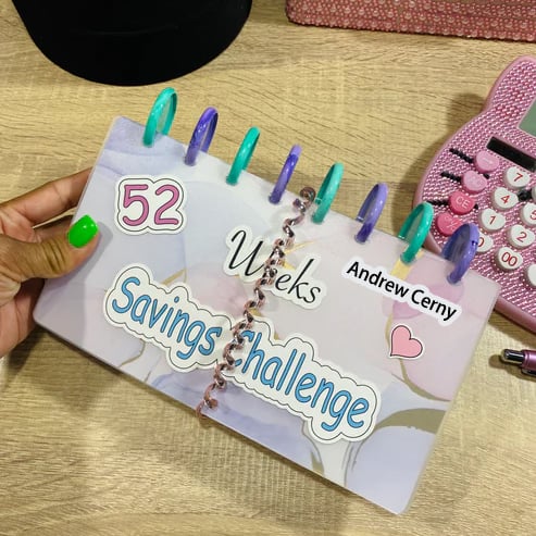 Savings Binder l 52 Week Savings Challenge