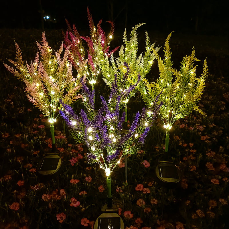 Waterproof Solar Lavender Light