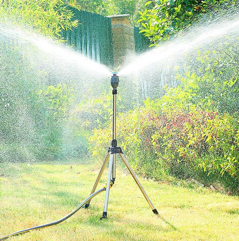 Rotating Tripod Sprinkler