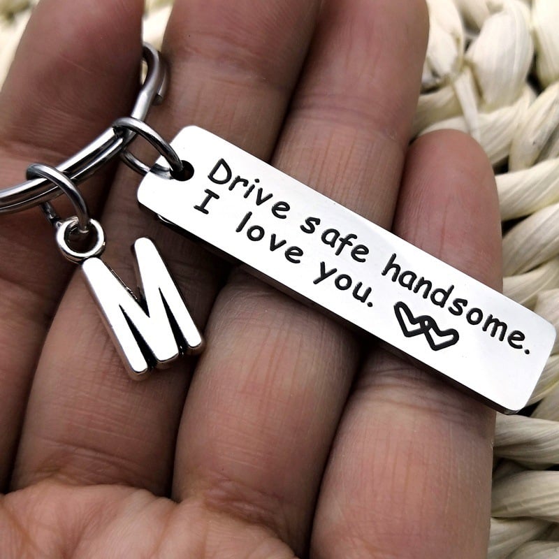 LAST DAY 50% OFF⇝ Forever With Your Lover's Keychain Message