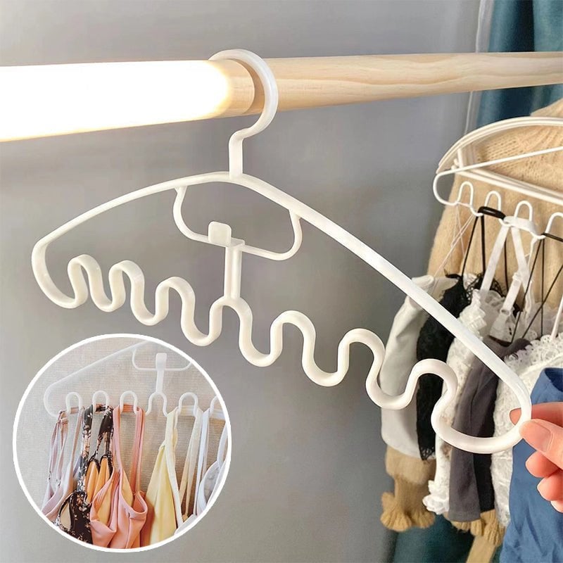 Wave Pattern Stackable Hanger - Buy 3 Get 2 Free