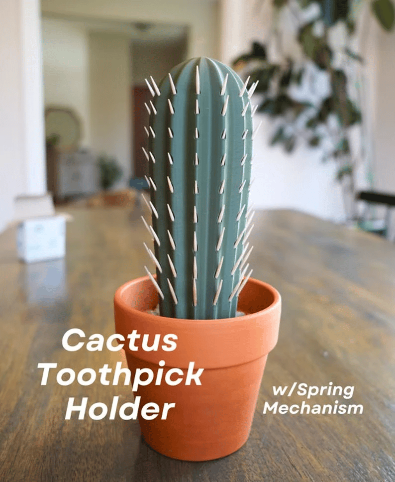 Cactus Toothpick Dispenser