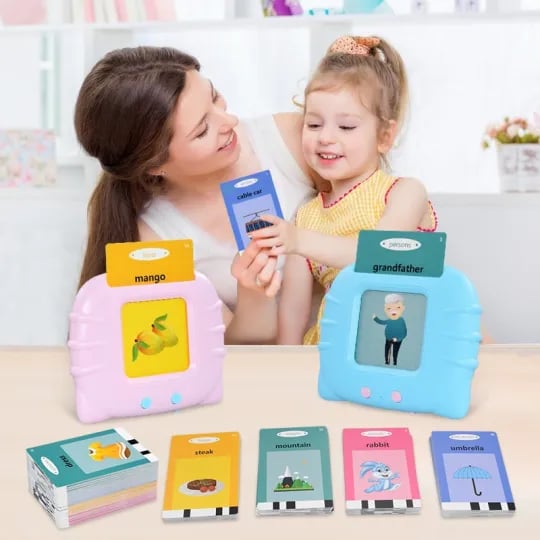 Last Day 49 Off Educational Kid Learning Talking Word Flash Card Machine(224pcs)