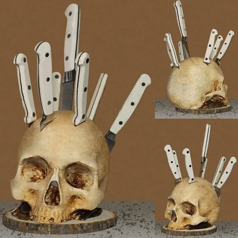 LAST DAY 70% OFF - Gothic Skull Knife Holder