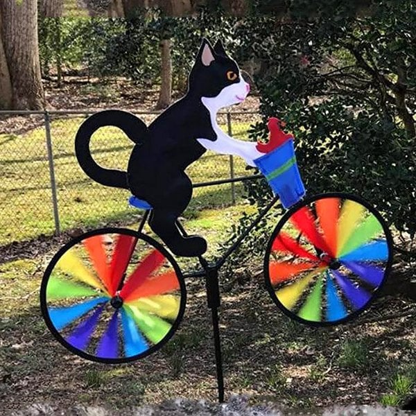 Cat Bicycle Wind Spinner(Mother's Day Sale-50% Off)