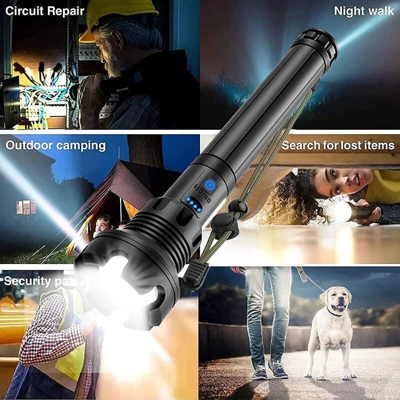 Hot SALE - LED Rechargeable Tactical Laser Flashlight