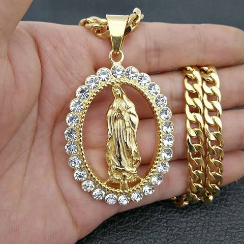 49% OFF-- Virgin Mary Pendant