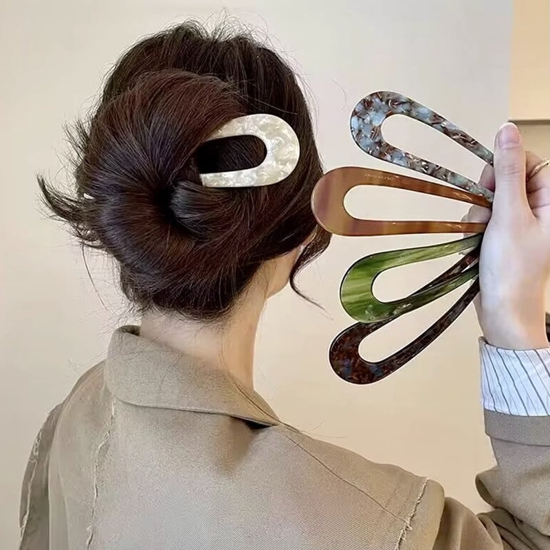 Hot Sale-U Shape Women Hairpins Hair Clips