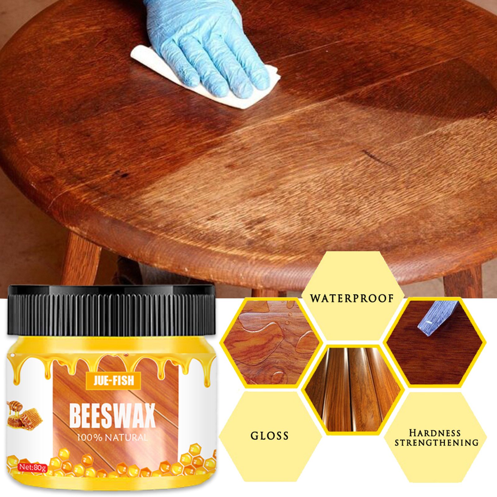 2022 Upgrade-Furniture Care Beeswax