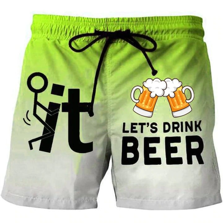 Funny Men's Swim Trunks - 18