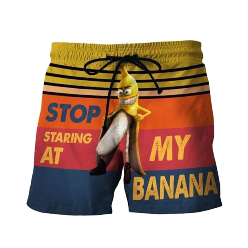 Funny Men's Swim Trunks - 01