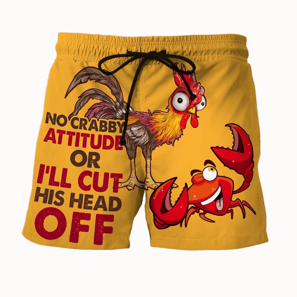 Funny Men's Swim Trunks - 03