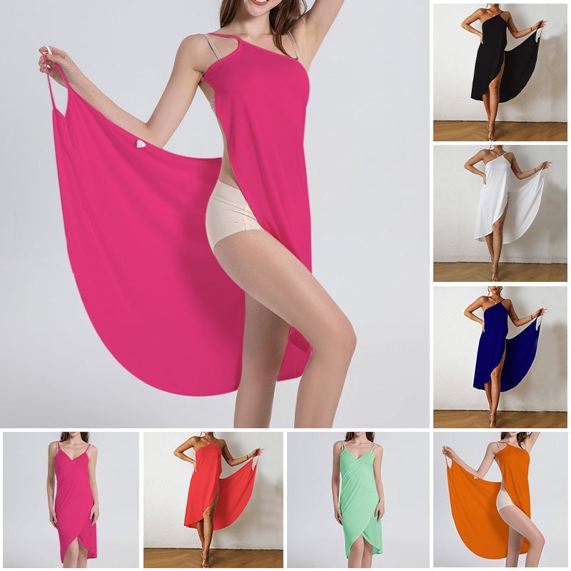 Last Day Promotion 49% OFF-Women's Beach Wrap Dress Cover-up