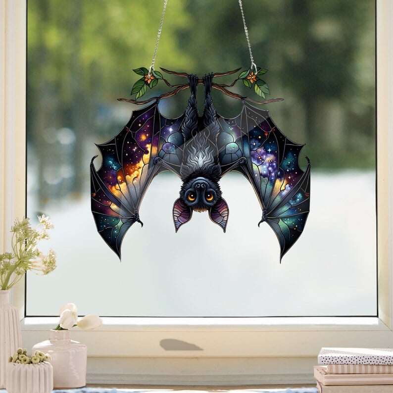 Hot Sale 49% OFF  Bat Gothic Window Hanging