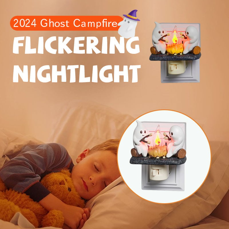 2024 Ghost Campfire Flickering Nightlight✨