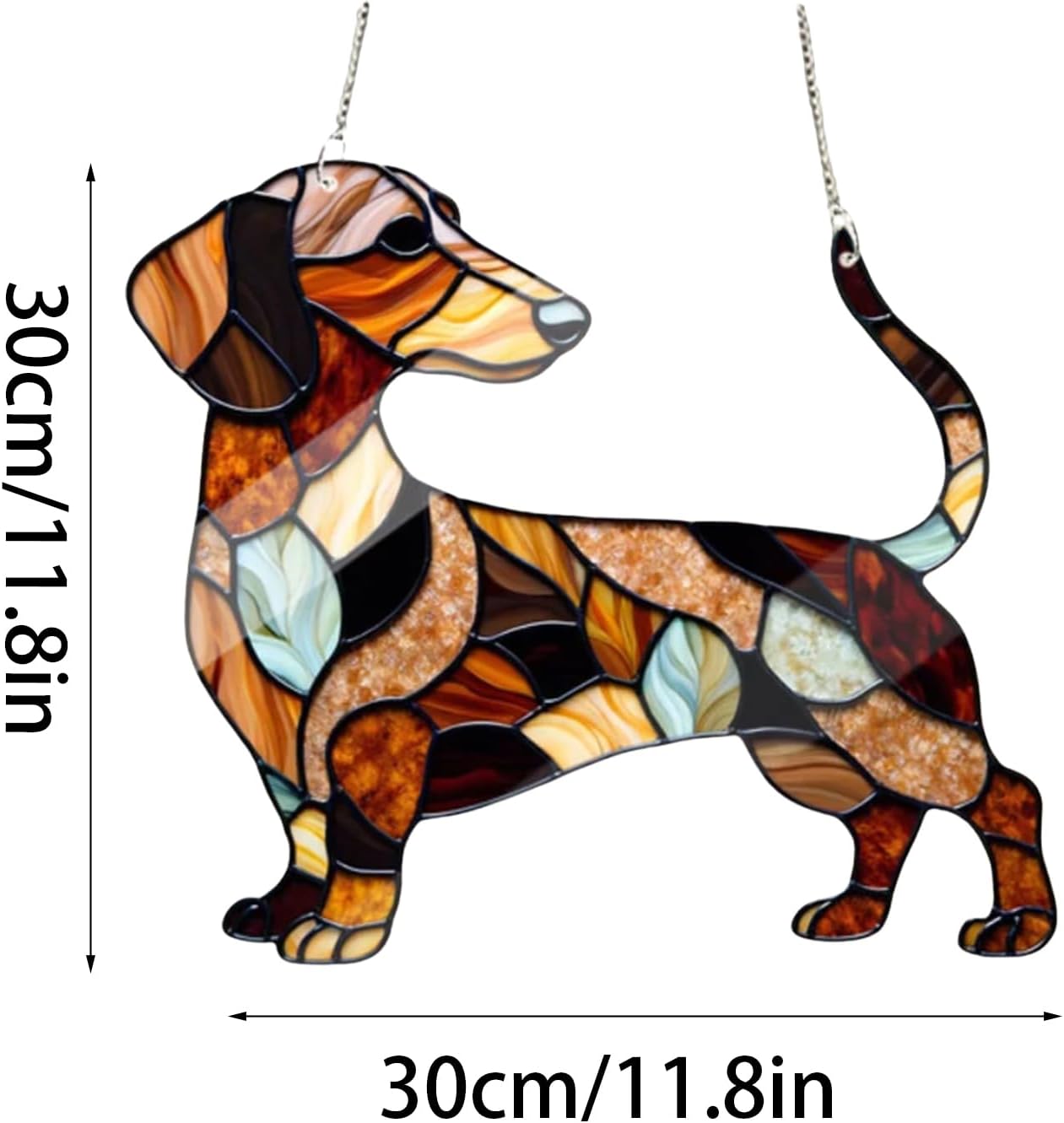 ‍Dachshund Handcrafted Decor Sun Catcher for Window☀️