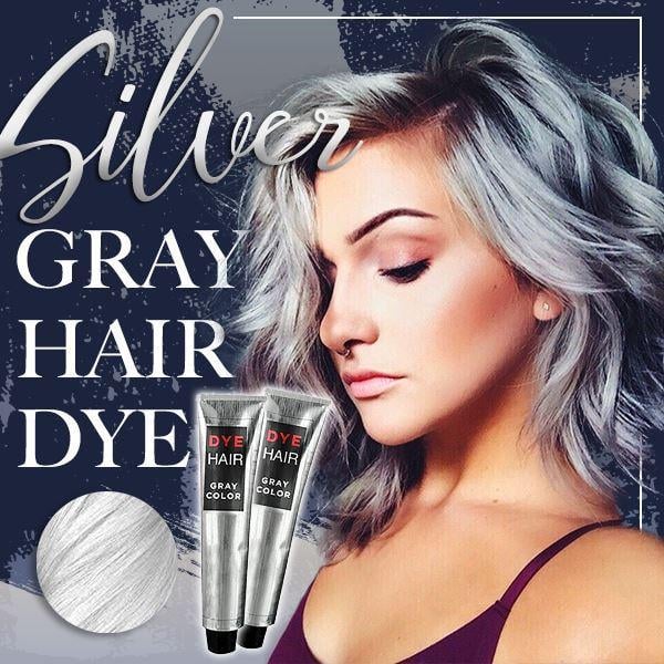 Silver Gray Hair Dye 50% OFF