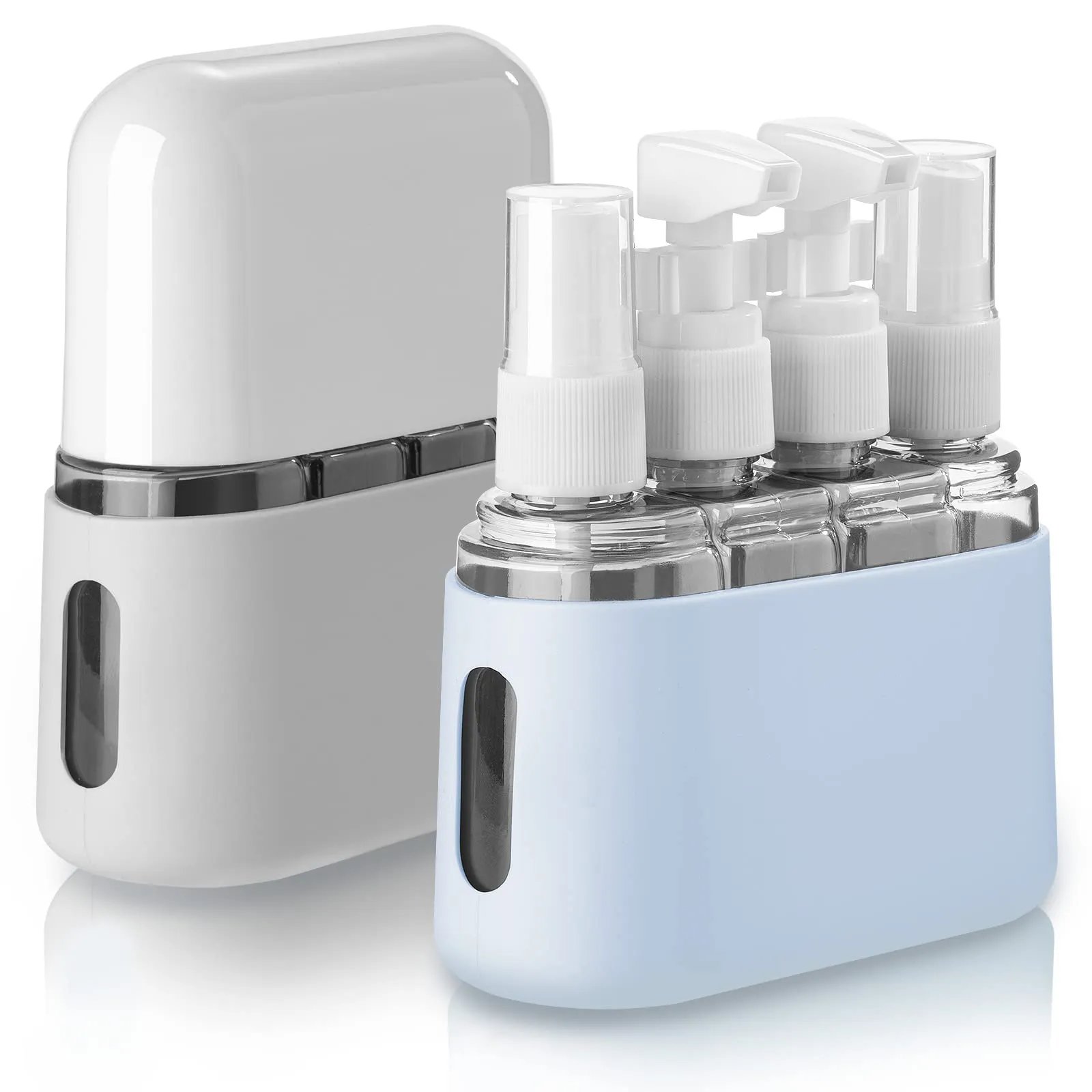 2024 New Year Hot Sale Mini Shampoo Dispenser Portable Travel Bottle Set